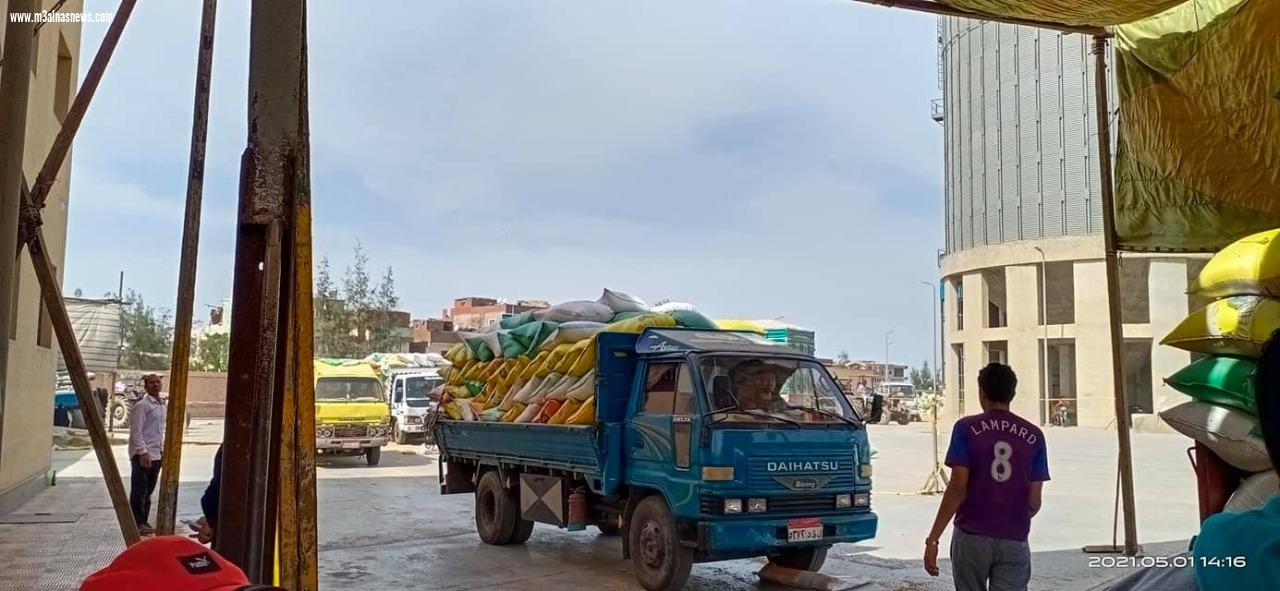 وكيل وزارة التموين بكفر الشيخ.. إجمالى المورد من الأقماح 86589 طن و210  كجم